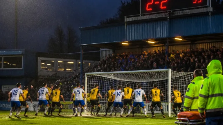 Bury twice take the lead but Guiseley fight back to level in pulsating clash