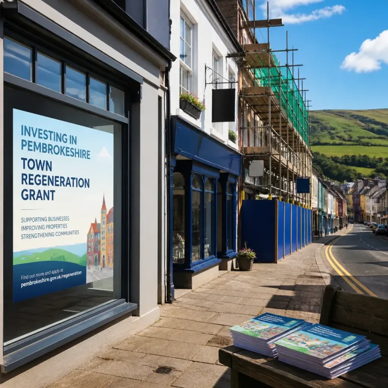 Pembrokeshire unveils six-business grant schemes totalling new investment routes for towns and firms
