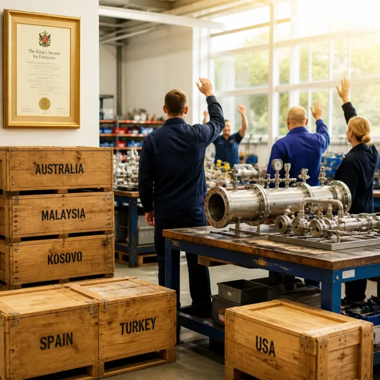 Winchester emissions specialist wins King’s Award after strong export growth