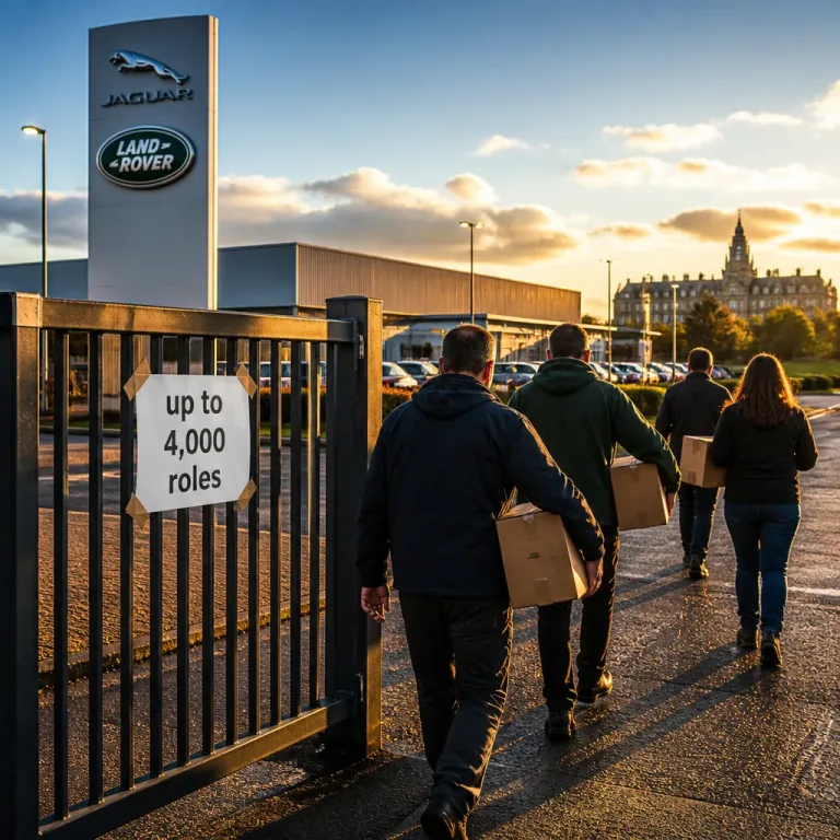 Jaguar Land Rover to cut up to 4,000 jobs as government rules out taxpayer bailout
