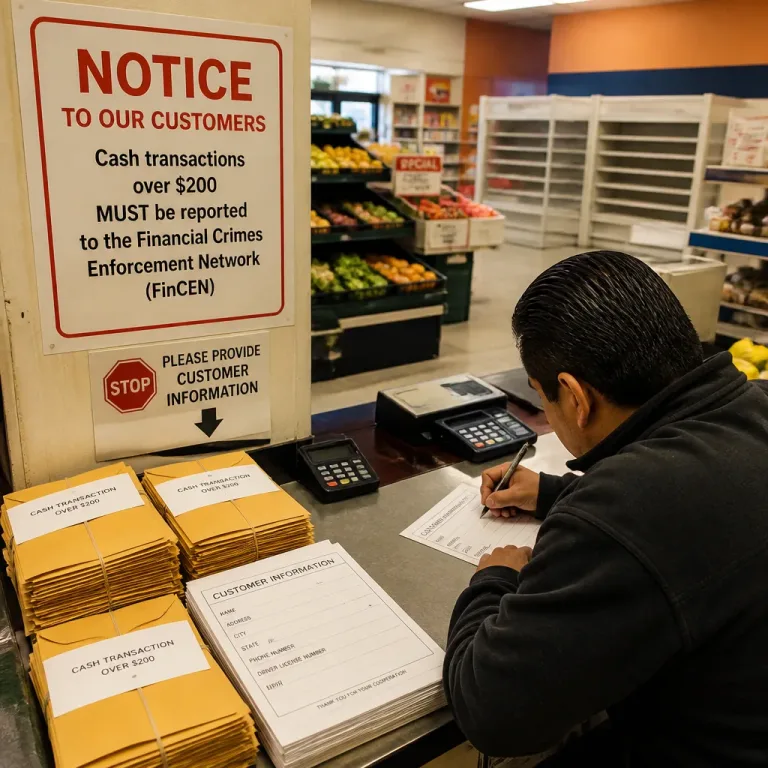 US crackdown on small cash transfers hits border grocers and community services