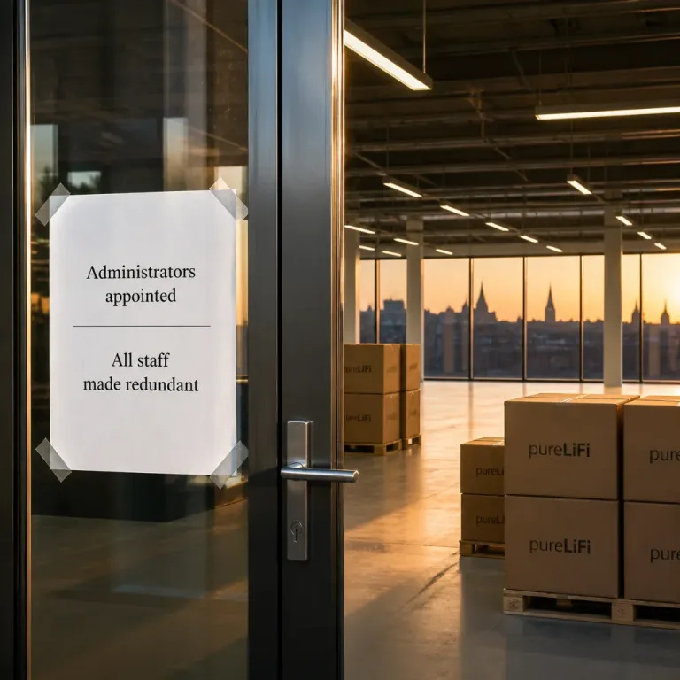 Edinburgh LiFi specialist pureLiFi enters administration with all 42 staff made redundant