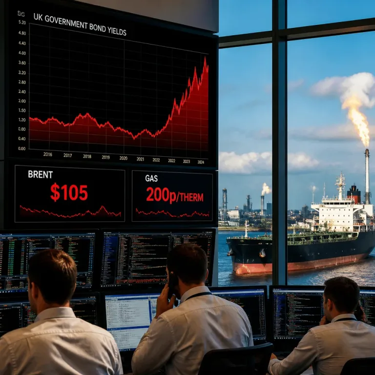 Oil and gas spike sends UK borrowing costs to multi‑decade highs, risking higher bills
