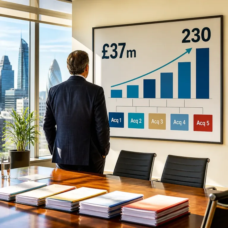 Former corporate executive builds Contollo to £37m and 230 staff in two years after becoming founder in her 50s