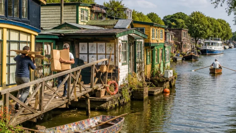 Cartoonists make a home of quirky Eel Pie Island beside the Thames