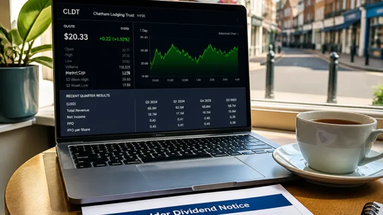 Chatham Lodging Trust results, dividend and share movement watched by local investors