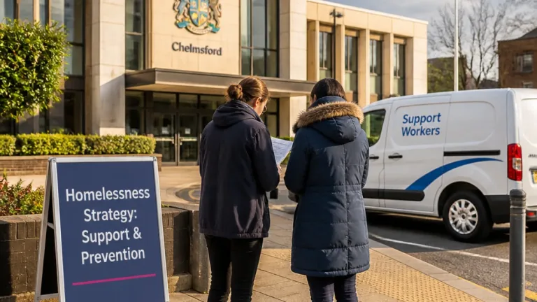 Chelmsford council approves four‑year strategy to reduce homelessness and rough sleeping
