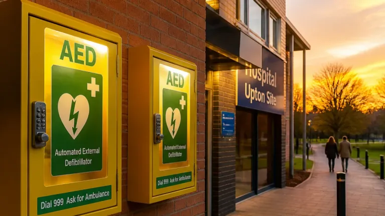Chester hospital makes two defibrillators accessible 24/7 to boost emergency response