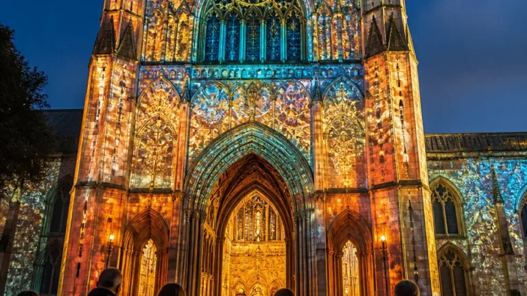 Chichester Cathedral to host annual Luxmuralis Light Experience this October