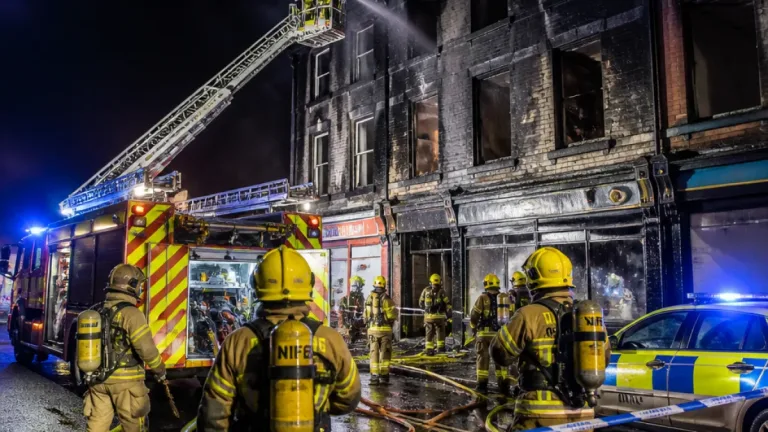 Coleraine derelict building on Lodge Road gutted in blaze being treated as arson