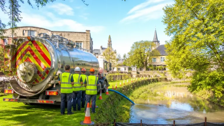 Contaminated wastewater continues to spill into Slade Brook near Kettering town centre