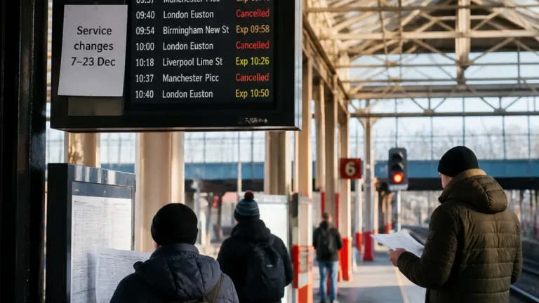 Crewe passengers warned as Avanti to cut 22 daily services in run-up to Christmas