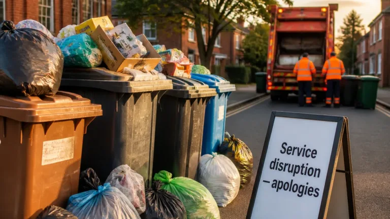 Crewe residents apologise? Council says sorry after missed bin collections across the town