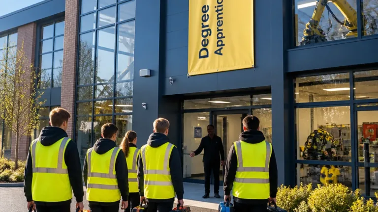 Crewe UTC celebrates record degree apprenticeship routes after T Level and BTEC success