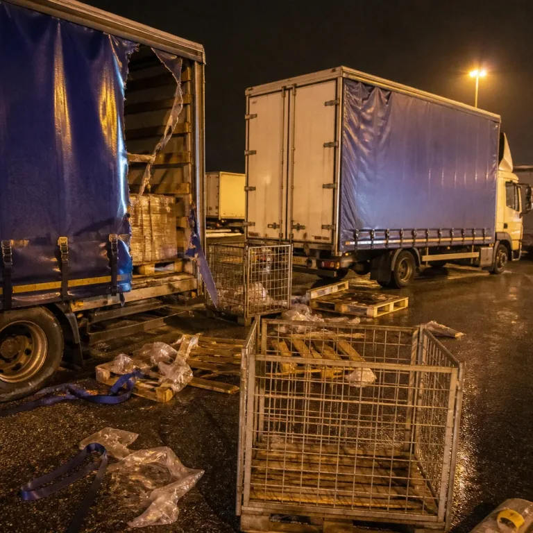 Freight theft is pushing small haulage firms to the brink, operator warns