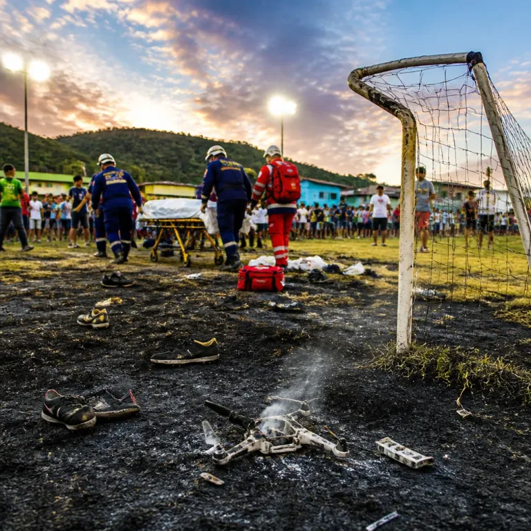 Drone strike on Colombian pitch kills 10‑year‑old and wounds a dozen in latest violence
