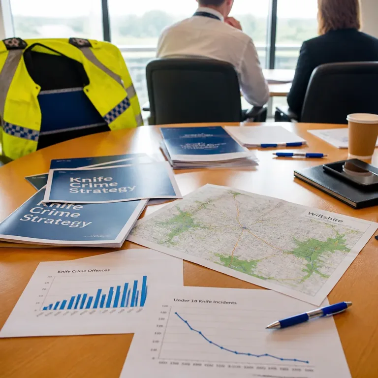 Wiltshire police publish first three-year knife crime strategy amid rising offences