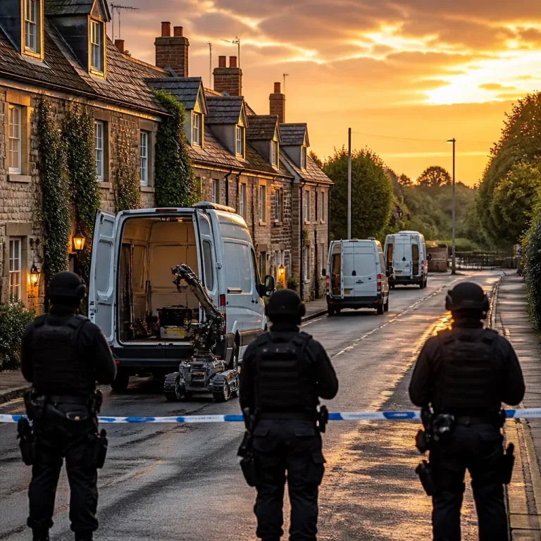Five arrested after explosives probe near RAF Fairford as counterterror inquiry continues
