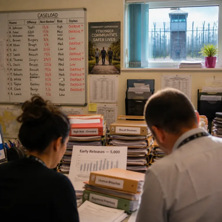 Chief probation inspector warns early release scheme could raise risk of serious offences