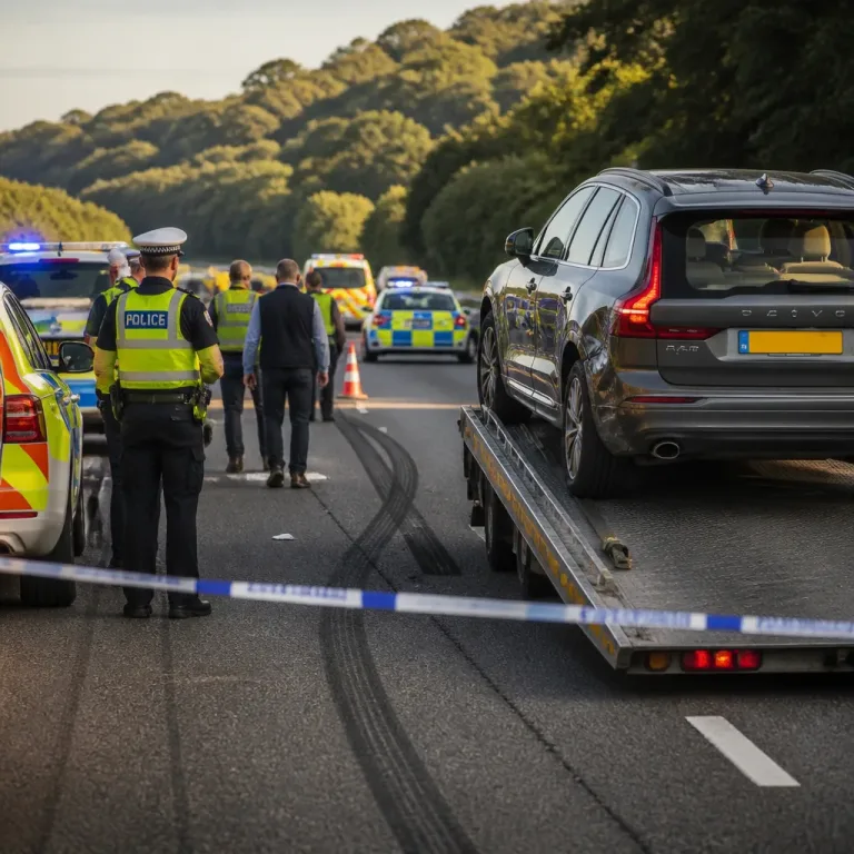 Twelve arrested as probe into A66 crash that killed two officers uncovers organised crime links