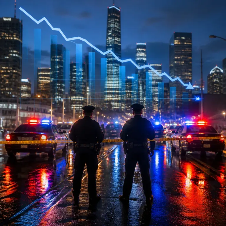 Major US cities see falls in violent crime, reports show — homicide down 17% in first half of year