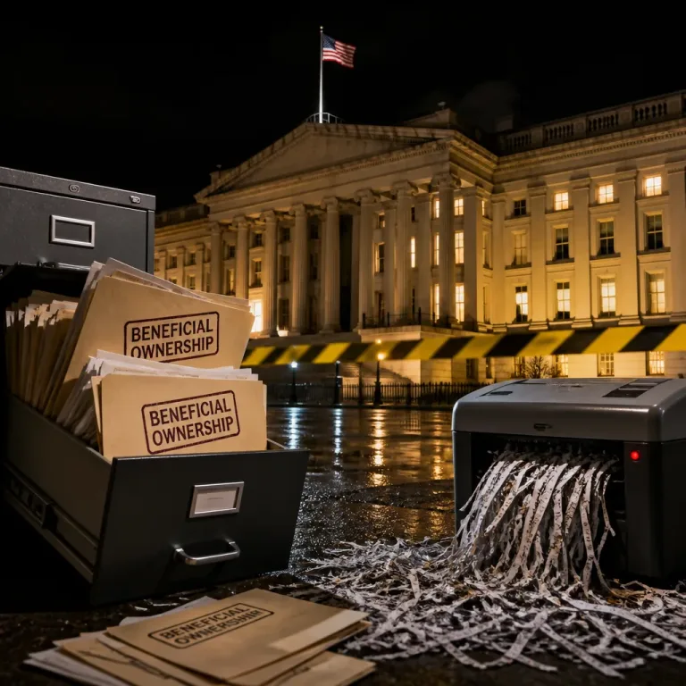 US Treasury formally scraps key corporate ownership reporting, critics warn of risks