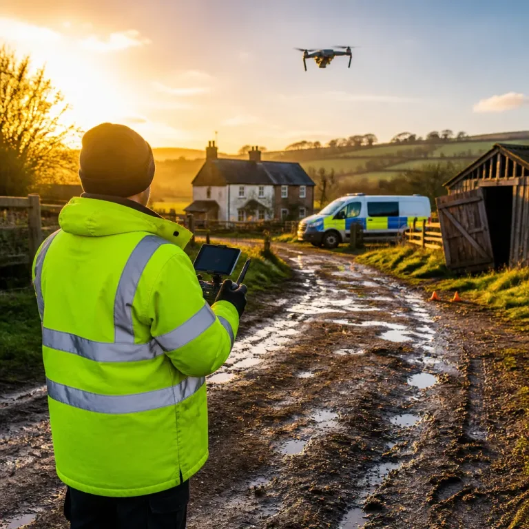 Hampshire police begin volunteer drone pilot to bolster rural crime response