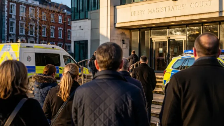 Derry man charged in death of partner: bail bid withdrawn as case adjourned