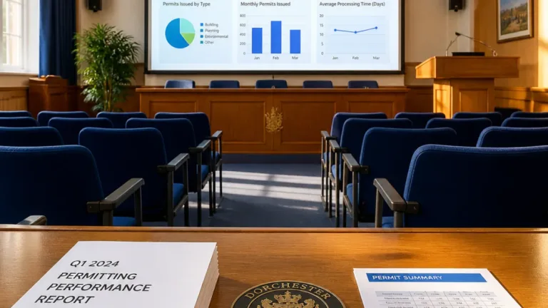 Dorchester report: new e‑permitting cuts average wait from 120 to 13 days