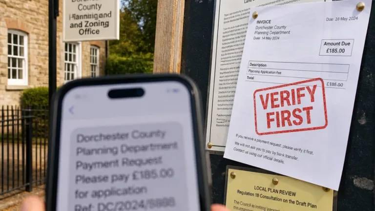 Dorchester residents urged to be vigilant as scammers impersonate planning staff