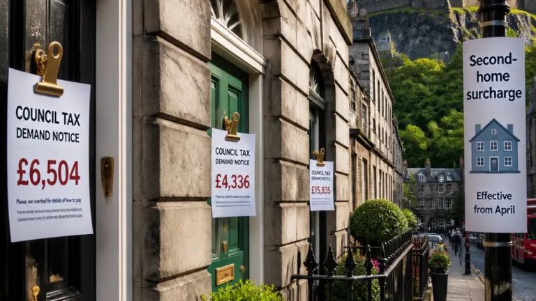 Edinburgh homeowners warned of steep council tax rise under proposed second‑home surcharge