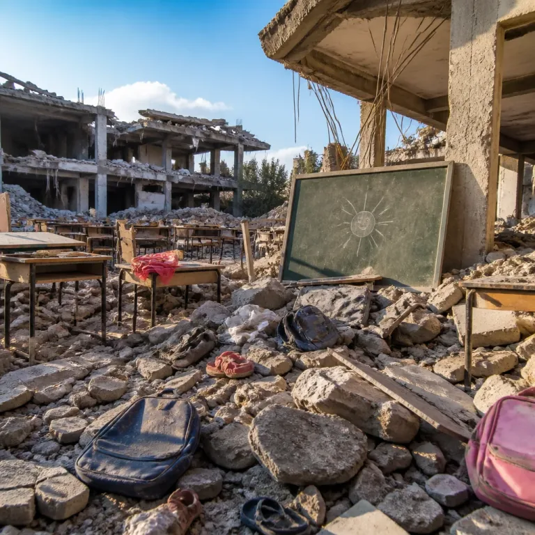 Over 720,000 children in Gaza cut off from basic education as schools and universities razed