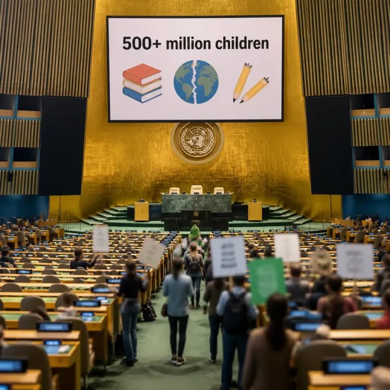 UN meeting spotlights crisis as over 500 million children lack adequate education