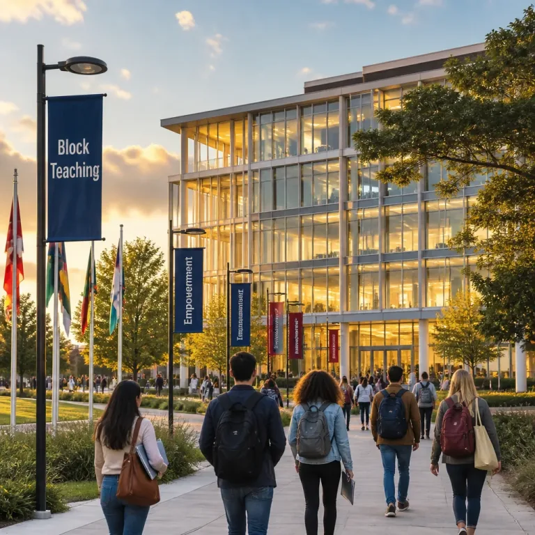De Montfort shortlisted for THE University of the Year after sweeping block-teaching shake-up