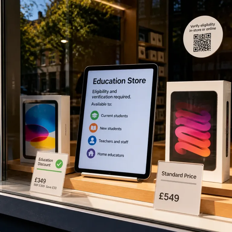 Apple defines who can buy from its Education Store but limits which products get discounts