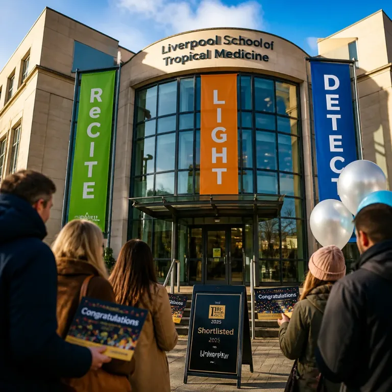 Liverpool School of Tropical Medicine shortlisted in three Times Higher Education award categories