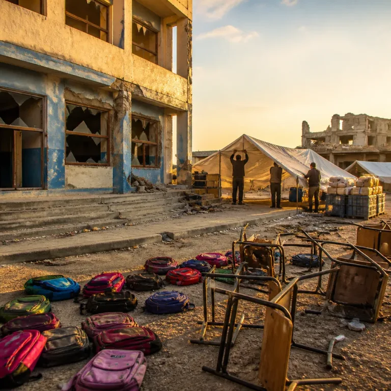 Earthquake on Flores disrupts schooling for more than 8,000 children as recovery begins