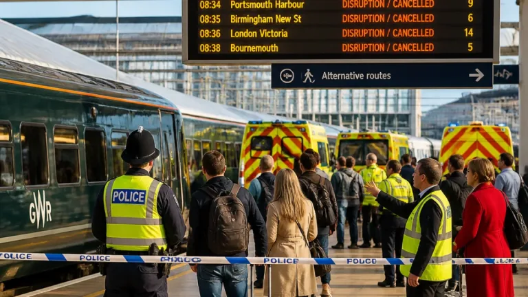 Emergency incident between Reading and Paddington halts services from Swindon to London