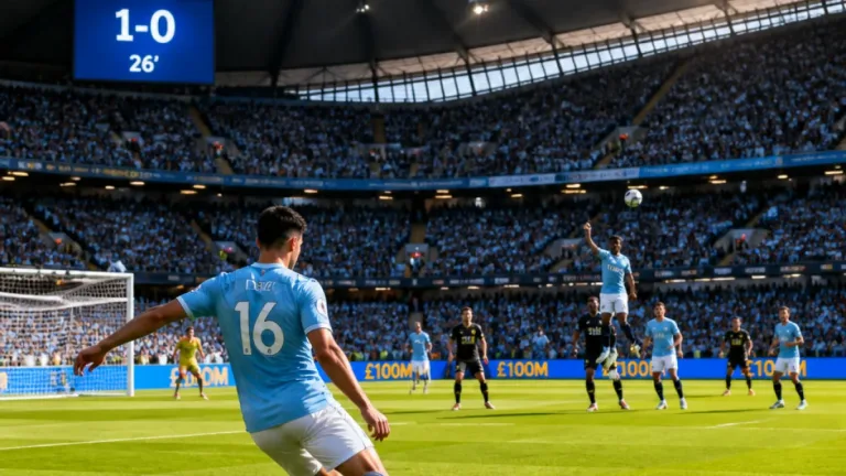 Enzo Fernández makes impactful Manchester debut as Haaland settles City nerves