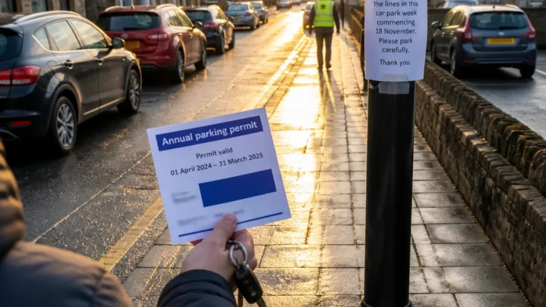 Falkirk residents pay over £100 for permits but cannot use street bays amid worn markings