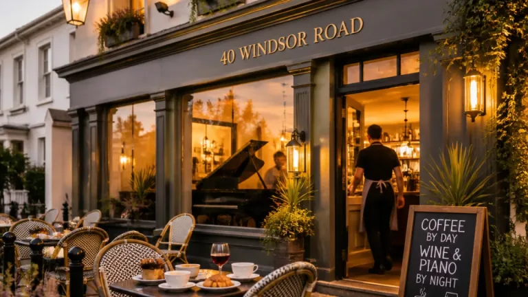Family-run three-storey café, wine and piano bar opens in Neath town centre