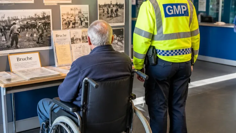 Former officer returns to his roots as Rochdale station welcomes 93-year-old ex-PC