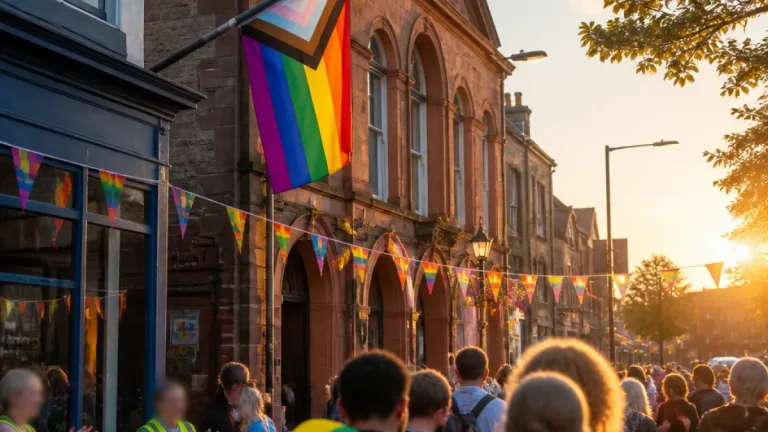 Galashiels praised for welcoming atmosphere as town hosts first Pride march
