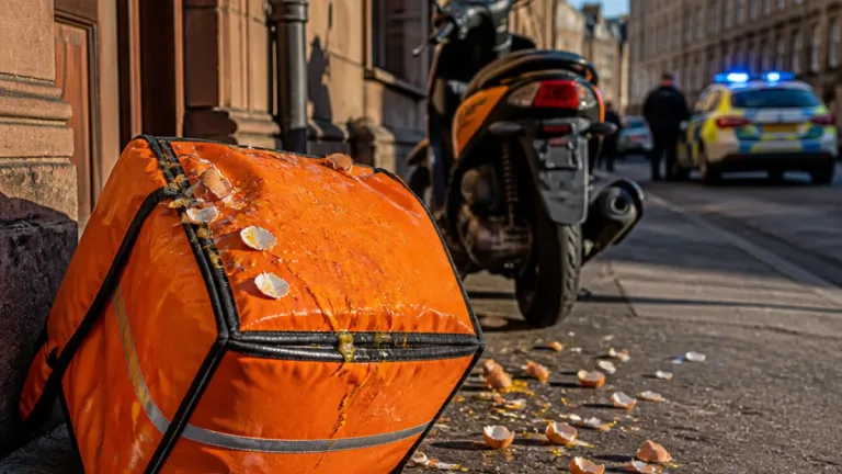 Glasgow delivery driver assaulted with eggs and punches in Rutherglen