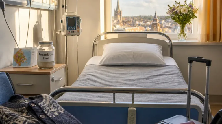 Glasgow mum left stranded in Portuguese hospital after stroke during holiday