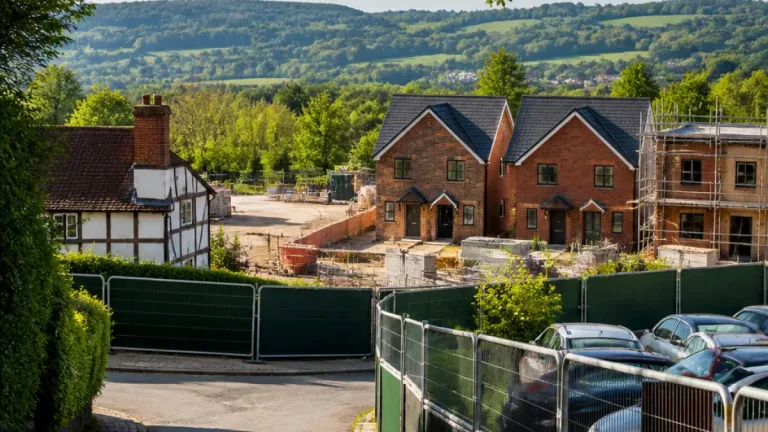 Guildford council approves ten homes on car park behind The Harrow Inn in Compton