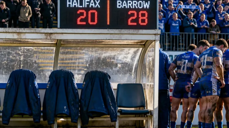 Halifax Panthers beaten at The Shay as Barrow run out 28-20 victors