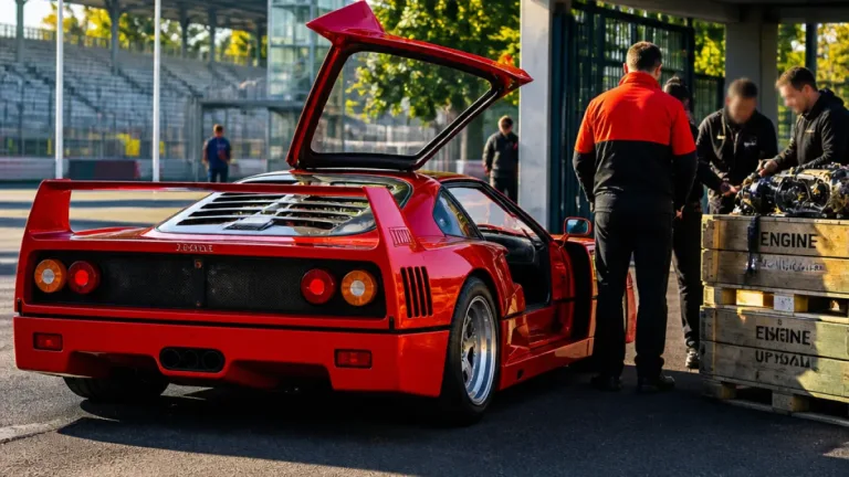 Hamilton’s Monza Arrival in F40 and Ferrari bid ratchets up stakes for Italian GP