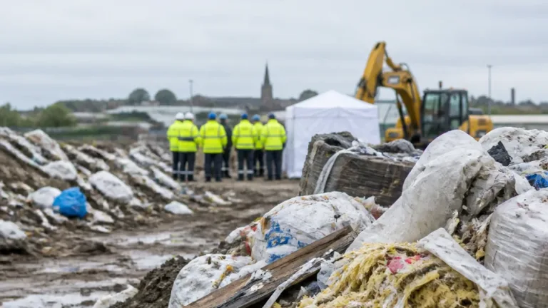 Hartlepool among sites linked to organised industrial fly‑tipping in north‑east