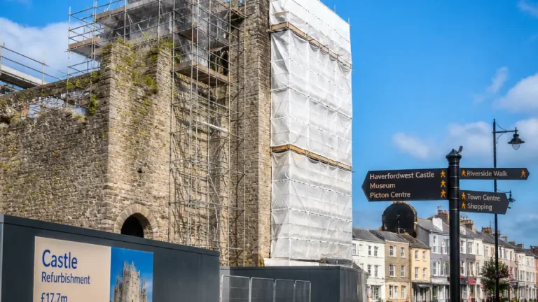 Haverfordwest Castle set for £17.7m makeover to boost town centre and tourism
